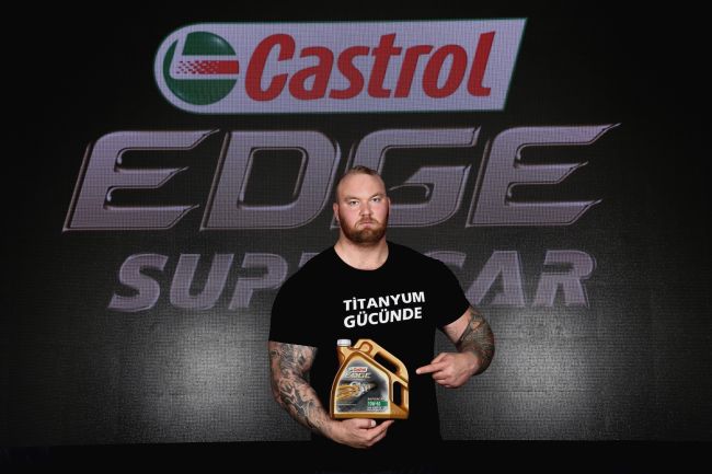 Game of Thrones’un “Dağ”ı  Titanyum Gücündeki “Castrol EDGE SUPERCAR”ı Tanıttı!