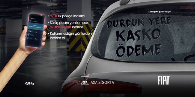 Fiat, Akıllı Kasko Uygulamasını AXA Sigorta ile Genişletiyor