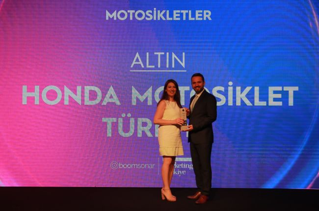 Honda Motosiklet Türkiye Brandverse Awards’ta 4’üncü kez altın ödülün sahibi oldu