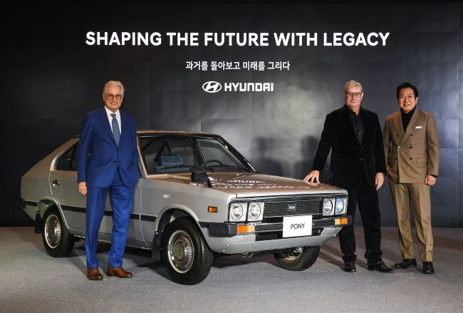 Hyundai ve Efsanevi Tasarımcı Giorgetto Giugiaro, Pony Coupe Konsepti İçin İşbirliği Yapıyor