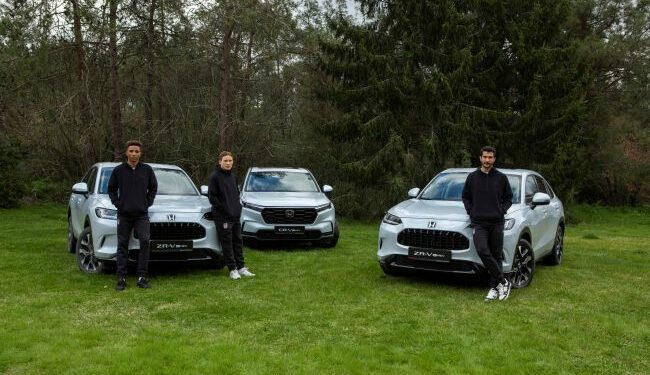 Honda’nın Hibrit SUV Modelleri Beşiktaş JK’ya Enerji Katacak