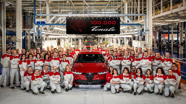 100 Bininci Alfa Romeo Tonale Üretildi