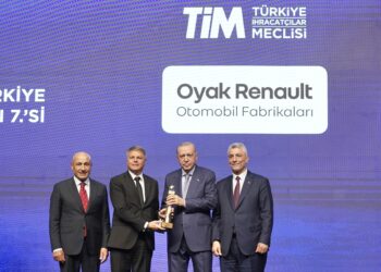 Oyak Renault, Türkiye’nin en büyük 7. ihracatçısı oldu