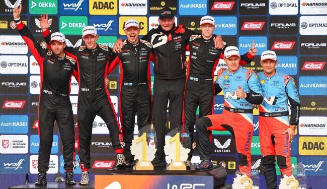 Toyota WRC’de Üst Üste Beşinci Kez Şampiyon