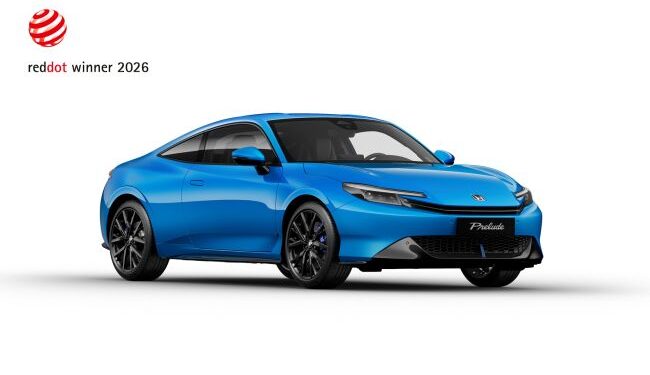 Honda, Red Dot Tasarım Ödülleri 2026’da 4 ödül kazandı