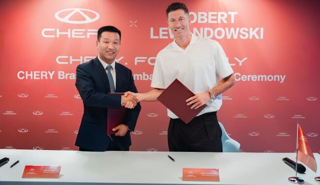 Chery’den Ses Getiren Hamle: Lewandowski Marka Elçisi Oldu