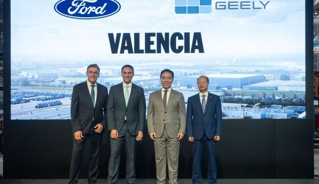 Ford ve Geely Auto, Ford’un Valencia, İspanya’daki fabrikasında Ford ve Geely markalı araçların üretimine yönelik bir ortak girişim kurmayı planlıyor
